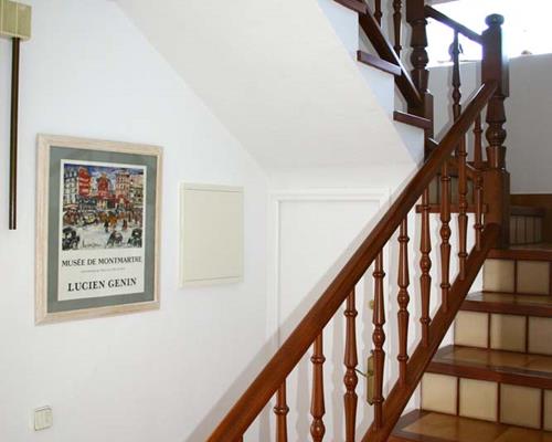 Hallway, stairs